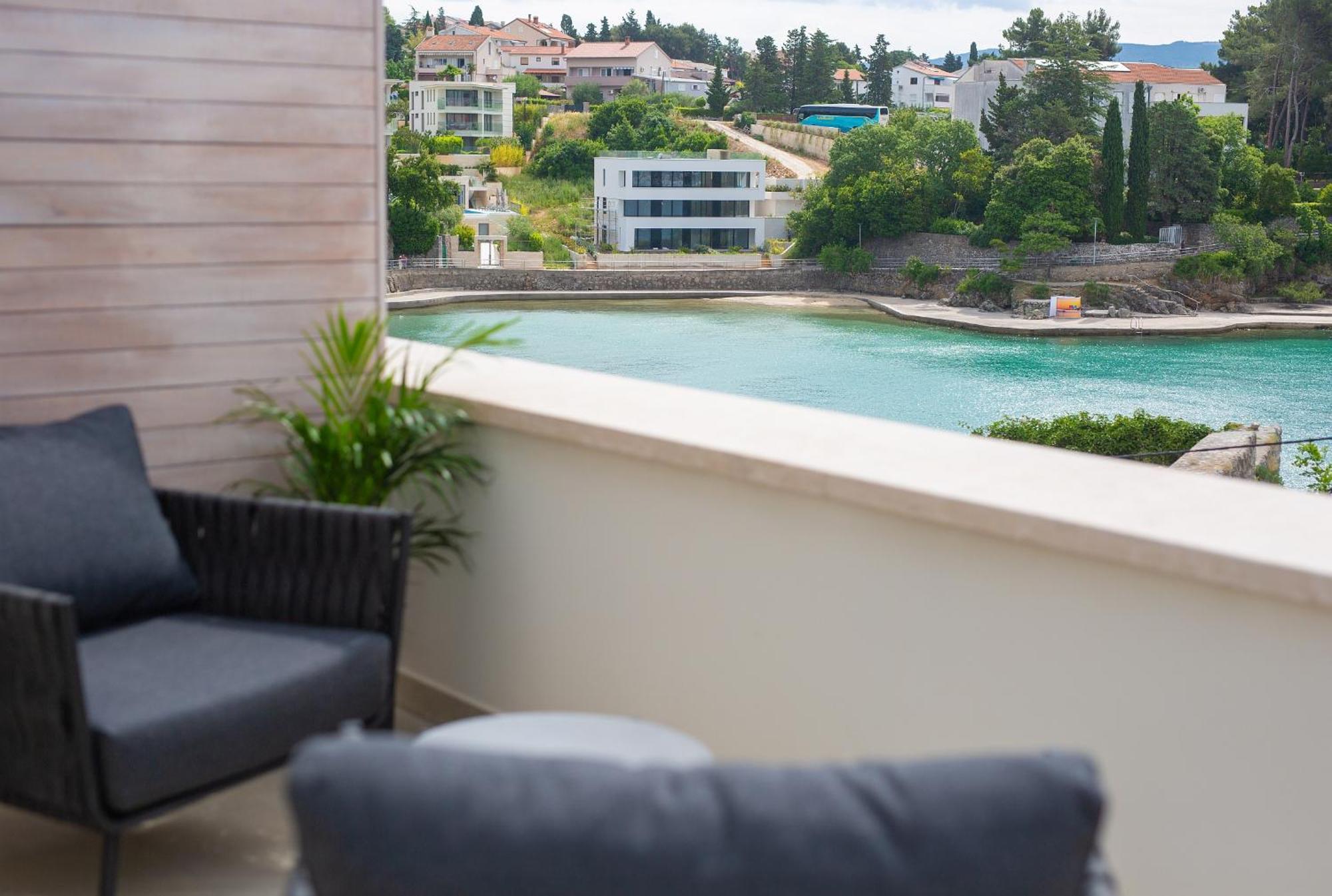 Portella Rooms Krk Town Exterior foto